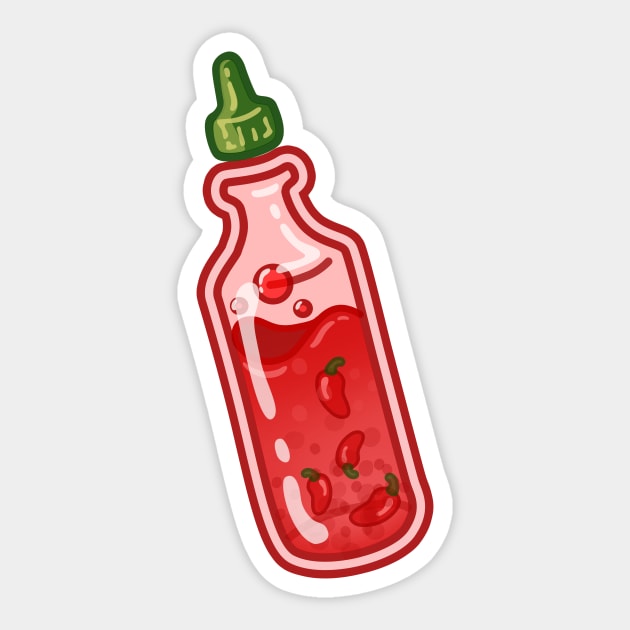 Hot Stuff - Cute Sause Sticker by NOSSIKKO